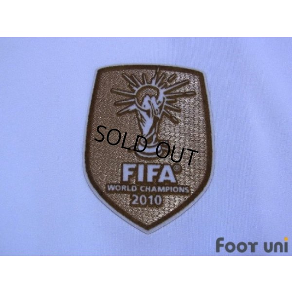Photo7: Spain 2011 Away Shirt #10 Fabregas 2010 FIFA World Champions Patch w/tags