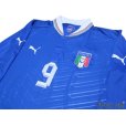 Photo3: Italy Euro 2012 Home Long Sleeve Shirt #9 Balotelli w/tags