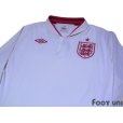 Photo3: England Euro 2012 Home Long Sleeve Shirt