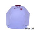 Photo1: England Euro 2012 Home Long Sleeve Shirt (1)