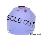 England Euro 2012 Home Long Sleeve Shirt