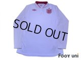 England Euro 2012 Home Long Sleeve Shirt