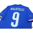 Photo4: Italy 2014 Home Shirt #9 Balotelli