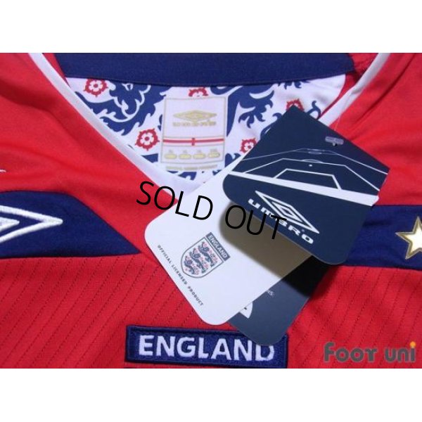 Photo4: England 2008 Away Shirt #9 Rooney w/tags