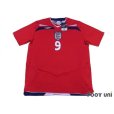 Photo1: England 2008 Away Shirt #9 Rooney w/tags (1)