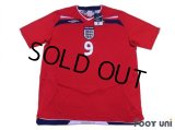England 2008 Away Shirt #9 Rooney w/tags