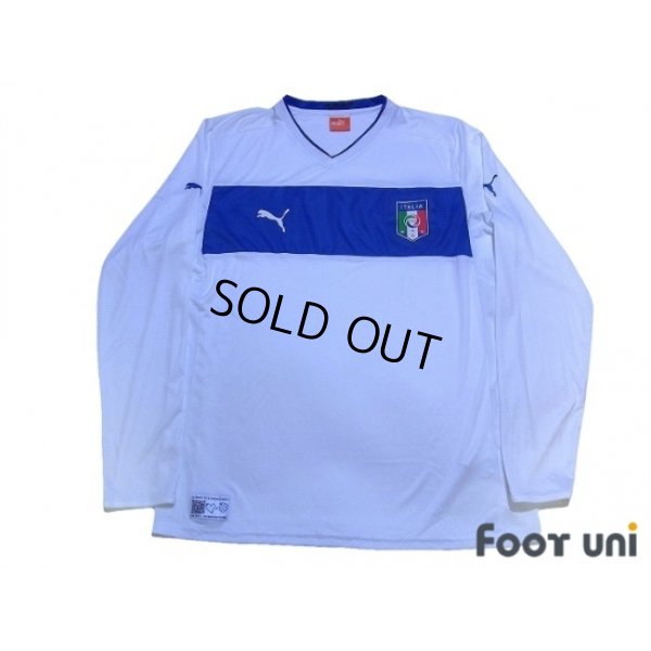 Photo1: Italy 2012 Away Long Sleeve Shirt