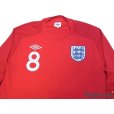 Photo3: England 2010 Away Long Sleeve Shirt #8 Lampard