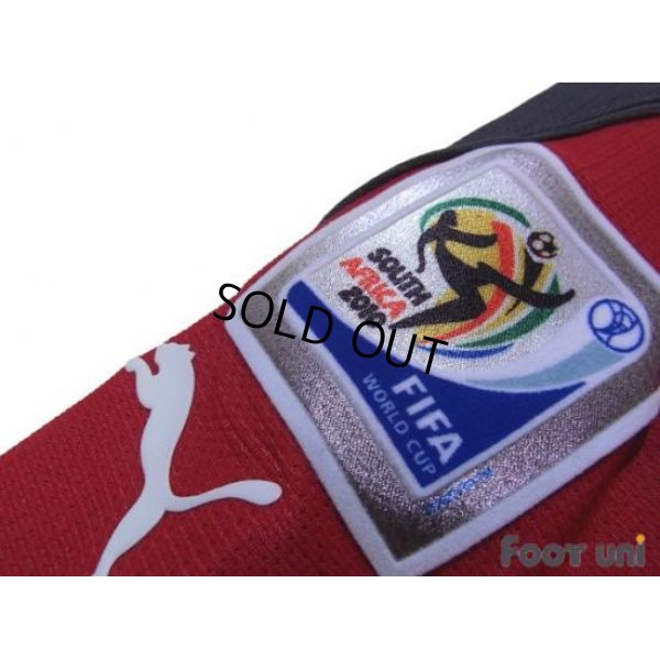 Photo4: Italy 2010 GK Shirt #1 Buffon South Africa FIFA World Cup Patch