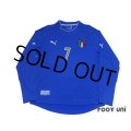 Italy 2003 Home Long Sleeve Shirt #10 Del Piero