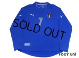 Italy 2003 Home Long Sleeve Shirt #10 Del Piero