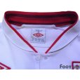 Photo4: England Euro 2012 Home Long Sleeve Shirt
