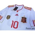 Photo3: Spain 2011 Away Shirt #10 Fabregas 2010 FIFA World Champions Patch w/tags