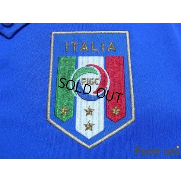 Photo6: Italy 2014 Home Shirt #9 Balotelli