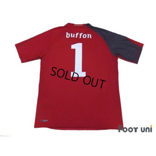 Photo2: Italy 2010 GK Shirt #1 Buffon South Africa FIFA World Cup Patch