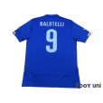 Photo2: Italy 2014 Home Shirt #9 Balotelli (2)