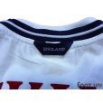 Photo8: England Euro 2000 Home Long Sleeve Shirt #7 Beckham UEFA Euro 2000 Patch Fair Play Patch