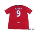 Photo2: England 2008 Away Shirt #9 Rooney w/tags (2)