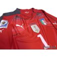 Photo3: Italy 2010 GK Shirt #1 Buffon South Africa FIFA World Cup Patch (3)