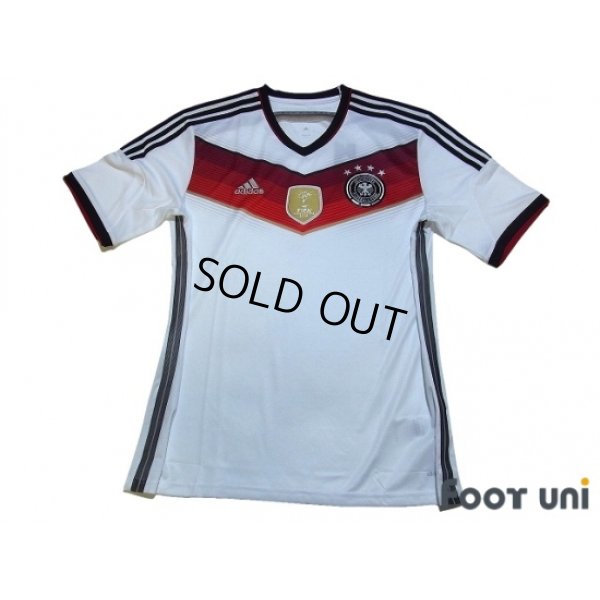 Photo1: Germany 2014 Home Shirt FIFA World Champions Patch/Badge