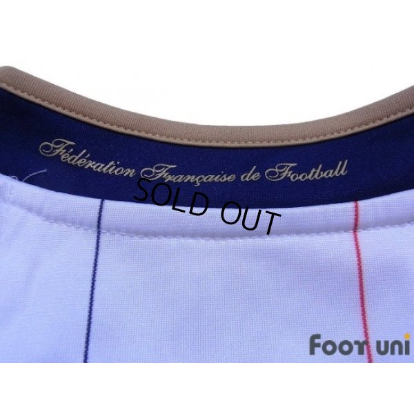 Photo7: France 2010 Away Authentic Long Sleeve Shirt