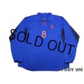 Netherlands Euro 2000 Away Long Sleeve Shirt #8 Davids