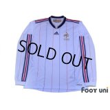 France 2010 Away Authentic Long Sleeve Shirt