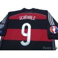 Photo4: Germany 2015 Away Shirt #9 Schurrle