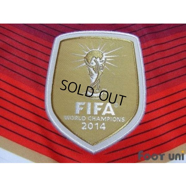 Photo6: Germany 2014 Home Shirt FIFA World Champions Patch/Badge