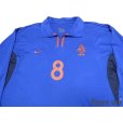 Photo3: Netherlands Euro 2000 Away Long Sleeve Shirt #8 Davids
