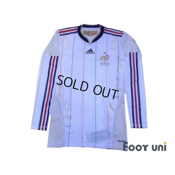 Photo1: France 2010 Away Techfit Long Sleeve Shirt w/tags