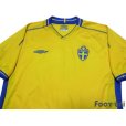 Photo3: Sweden Euro 2004 Home Shirt