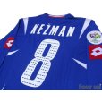 Photo4: Serbia Montenegro 2006 Home Authentic Long Sleeve Shirt #8 kezman w/tags