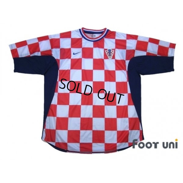 Photo1: Croatia 2000 Home Shirt