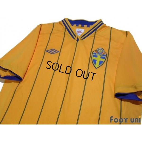 Photo3: Sweden Euro 2012 Home Shirt