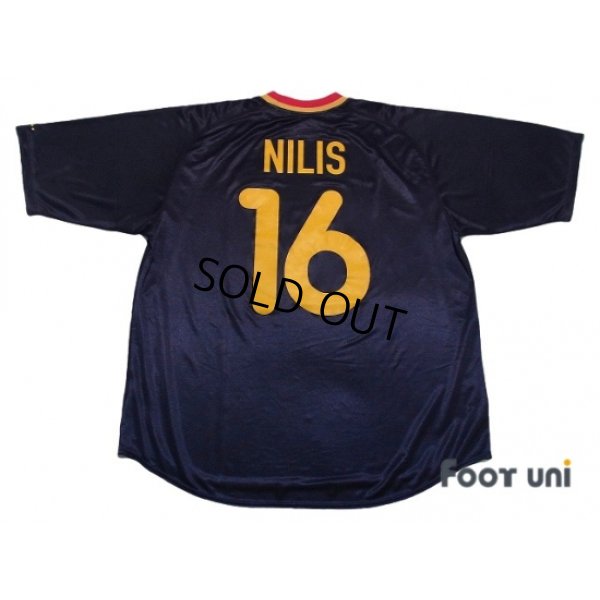 Photo2: Belgium 2000 Away Shirt #16 Nilis