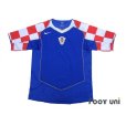 Photo1: Croatia Euro 2004 Away Shirt (1)
