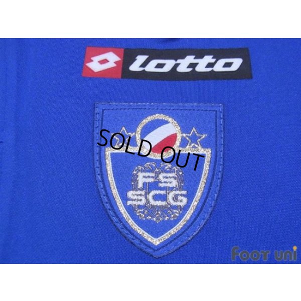 Photo7: Serbia Montenegro 2006 Home Authentic Long Sleeve Shirt #8 kezman w/tags