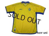 Sweden Euro 2004 Home Shirt