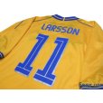 Photo3: Sweden Euro 2004 Home Shirt #11 Larsson (3)