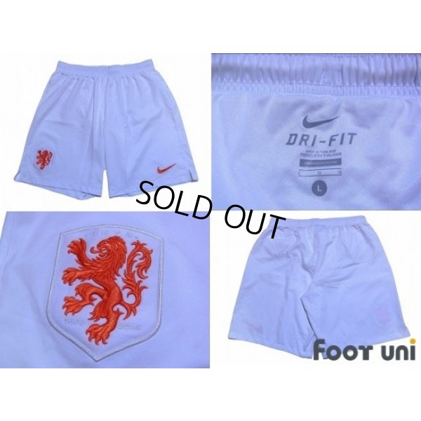 Photo7: Netherlands 2014 Home Authentic Shirt and Shorts Set