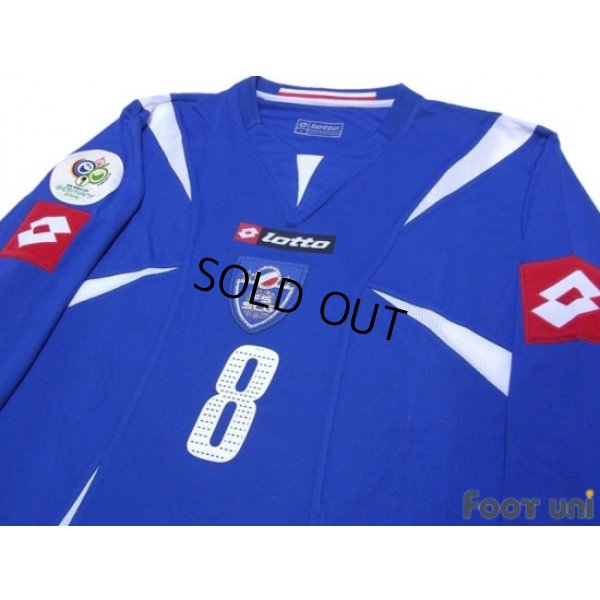 Photo3: Serbia Montenegro 2006 Home Authentic Long Sleeve Shirt #8 kezman w/tags