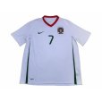 Photo1: Portugal Euro 2008 Away Shirt #7 Ronaldo (1)