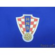 Photo6: Croatia Euro 2004 Away Authentic Long Sleeve Shirt #17 Klasnic UEFA Euro 2004 Patch / Badge Fair Play Patch / Badge