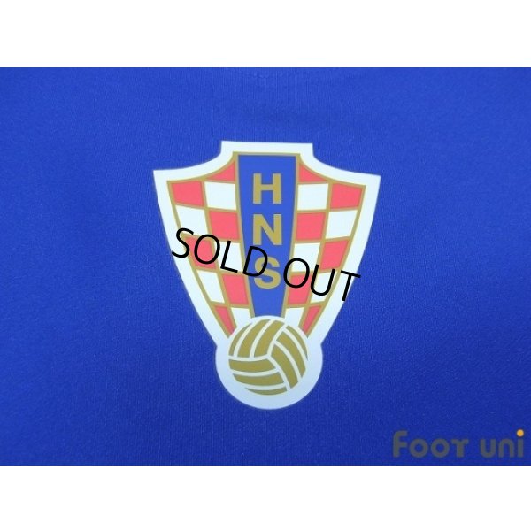 Photo6: Croatia Euro 2004 Away Authentic Long Sleeve Shirt #17 Klasnic UEFA Euro 2004 Patch / Badge Fair Play Patch / Badge