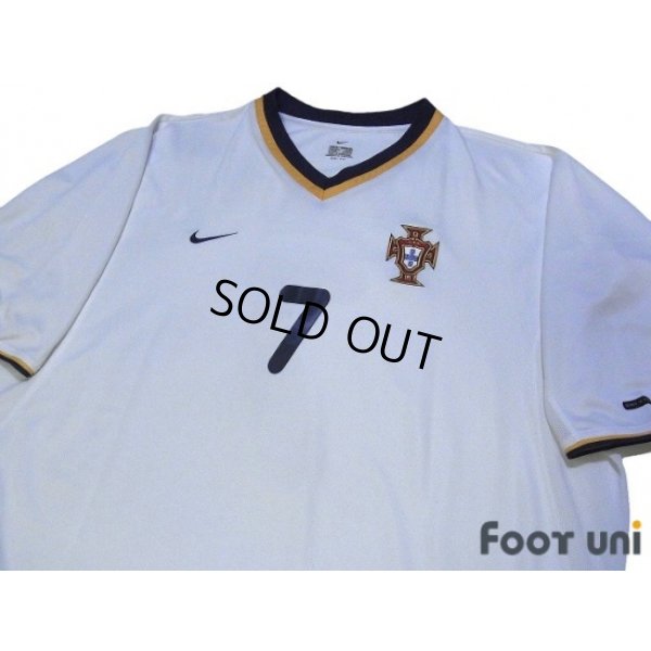 Photo3: Portugal 2000 Away Shirt #7 Figo