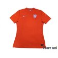 Photo2: Netherlands 2014 Home Authentic Shirt and Shorts Set (2)
