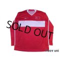 Turkey 2008 Home Player Long Sleeve Shirt w/tags