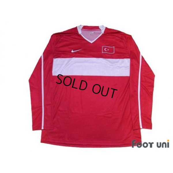 Photo1: Turkey 2008 Home Player Long Sleeve Shirt w/tags