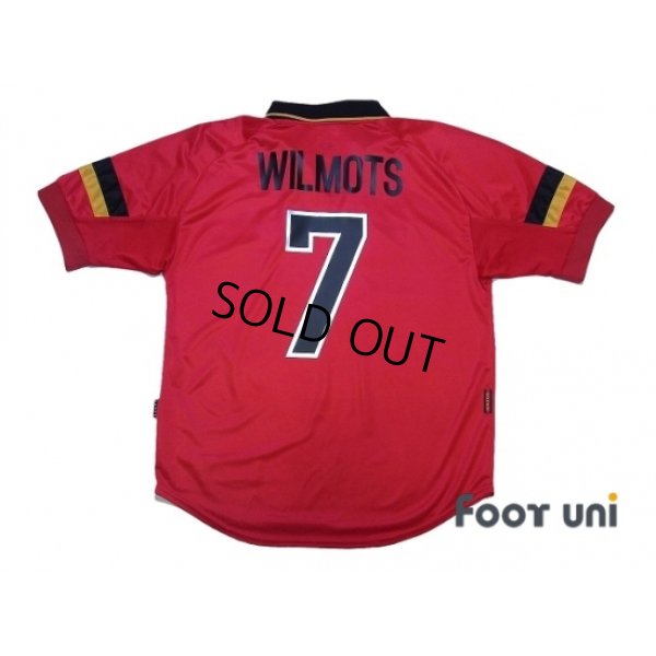 Photo2: Belgium 1999-2000 Home Shirt #7 Wilmots